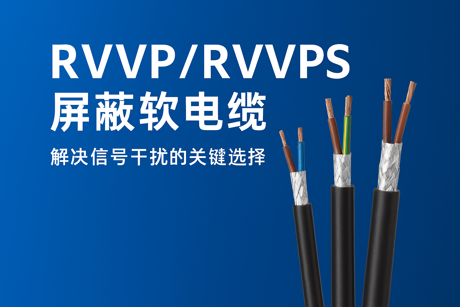 RVVP/RVVPS屏蔽軟電纜：解決信號幹擾的（de）關（guān）鍵選擇