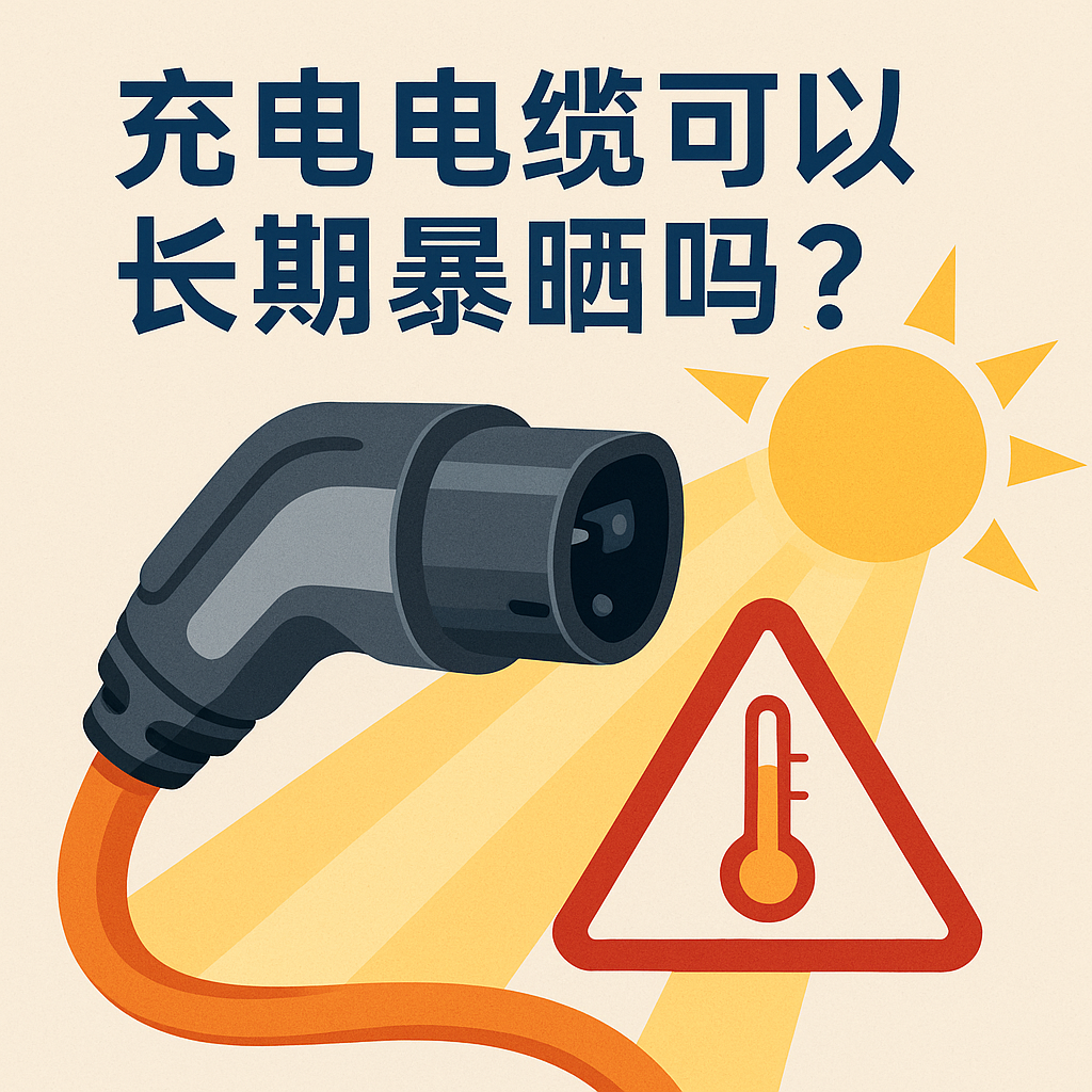 充電電纜可不可以以長期暴曬呢？